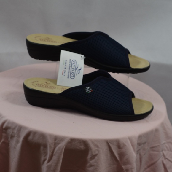 Fly Foot Italian Made Sandals Sz 9.5 NWT - Picture 3 of 6